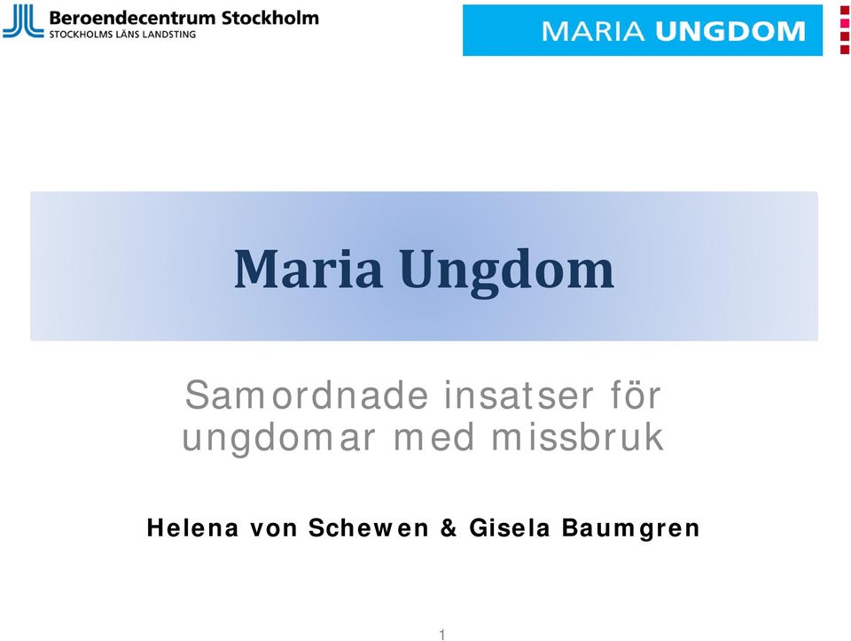 för ungdomar med