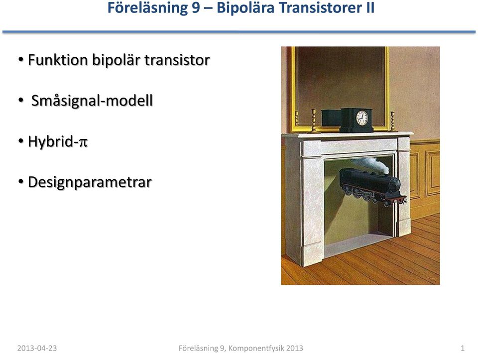 bipolär transistor