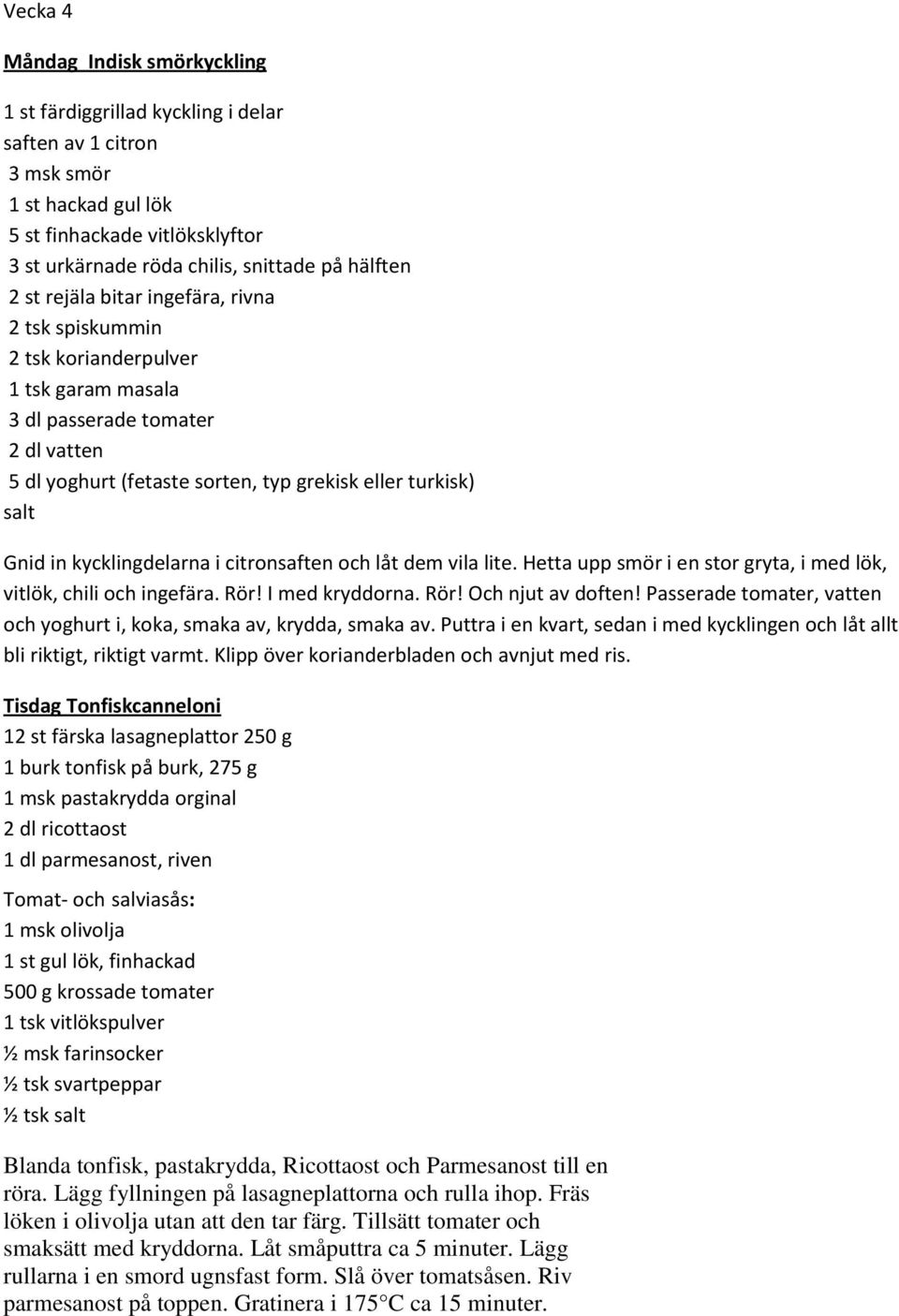 kycklingdelarna i citronsaften och låt dem vila lite. Hetta upp smör i en stor gryta, i med lök, vitlök, chili och ingefära. Rör! I med kryddorna. Rör! Och njut av doften!