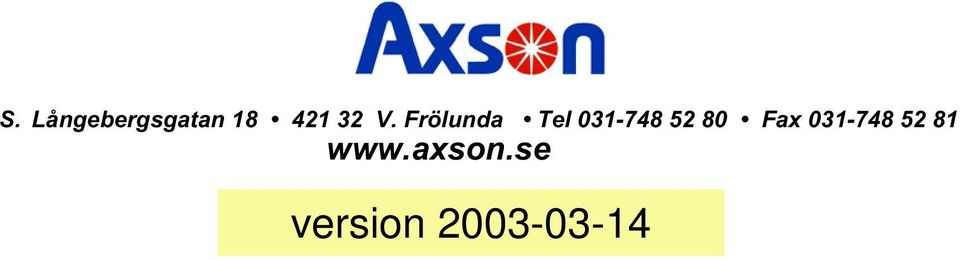 52 80 Fax 031-748 52 81