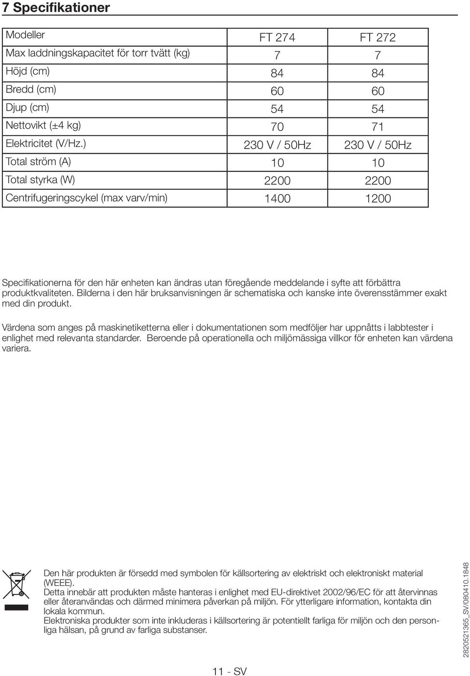 enheten kan ändras utan föregående meddelande i syfte att förbättra produktkvaliteten. Bilderna i den här bruksanvisningen är schematiska och kanske inte överensstämmer exakt med din produkt.