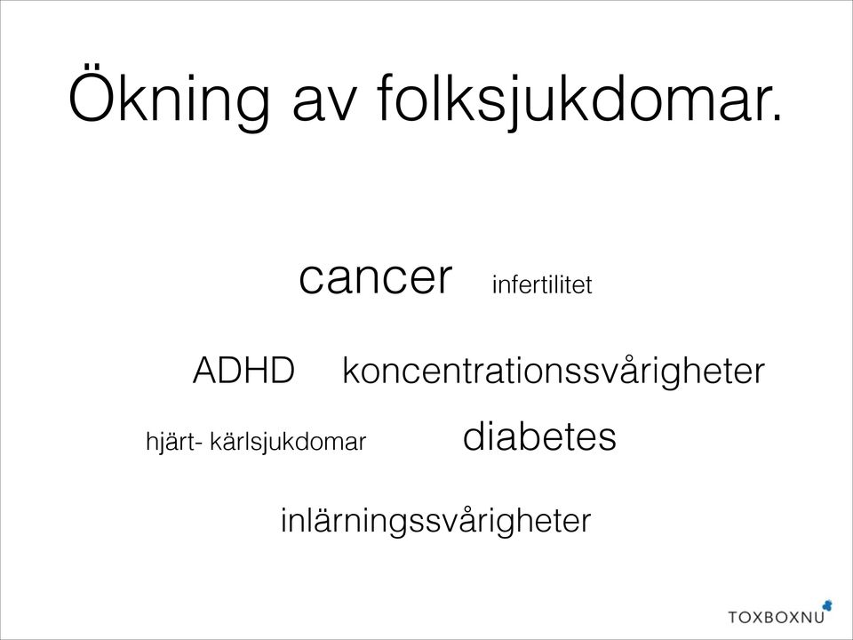 koncentrationssvårigheter