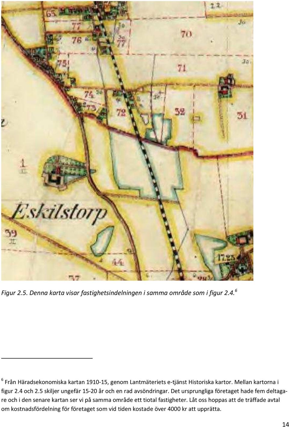 5 skiljer ungefär 15-20 år och en rad avsöndringar.