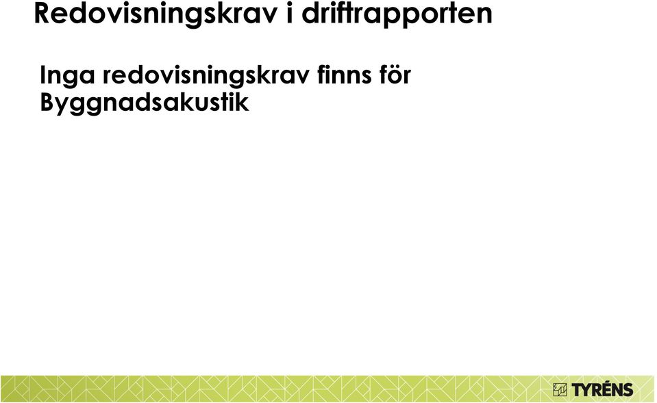 redovisningskrav