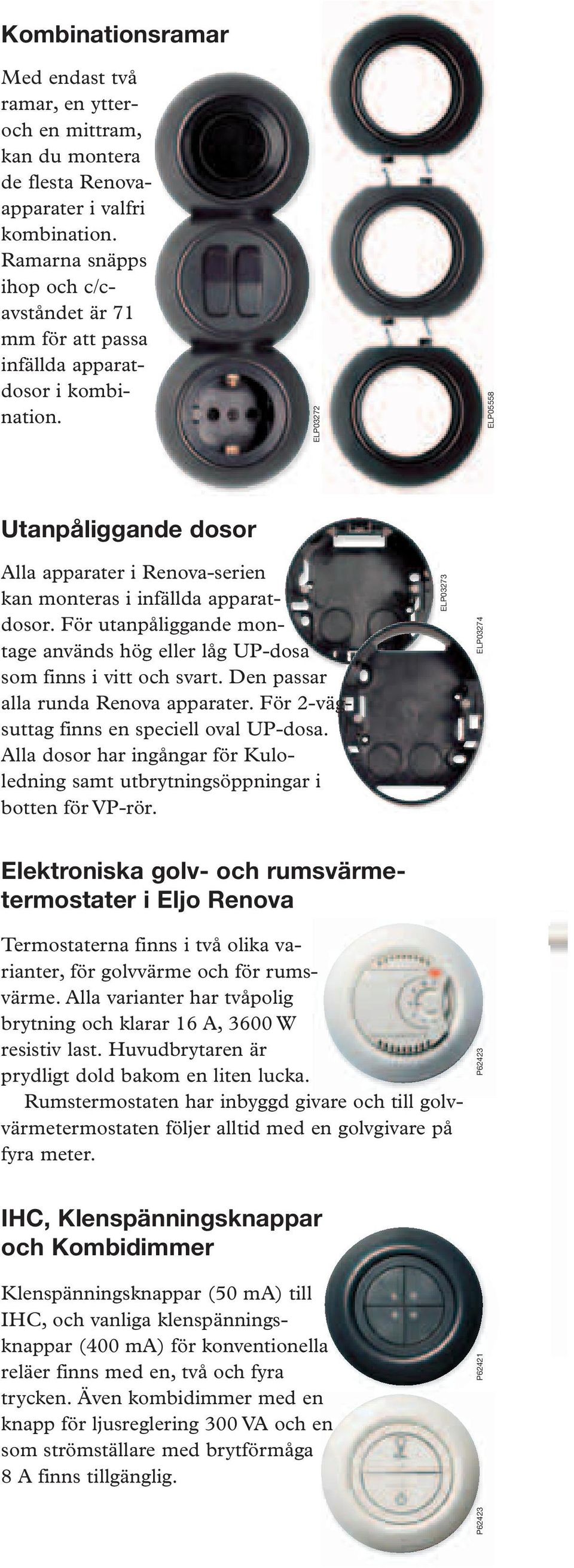 Apparatserie Eljo Renova Förnyar och återskapar ELP PDF Free Download