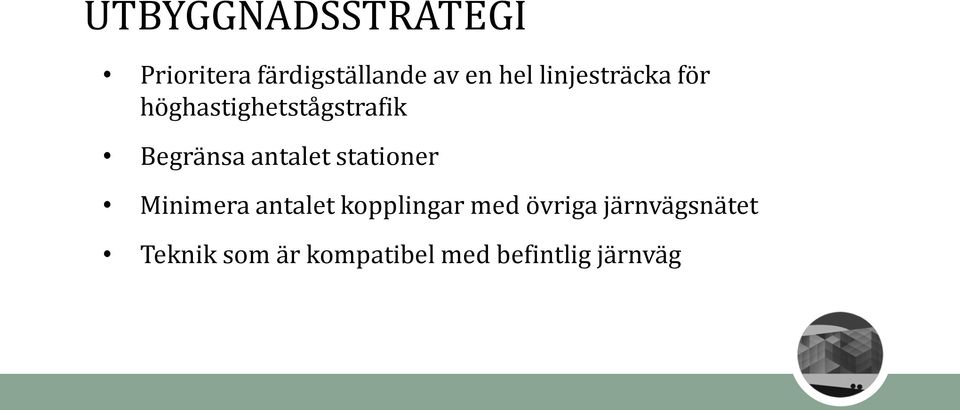 antalet stationer Minimera antalet kopplingar med