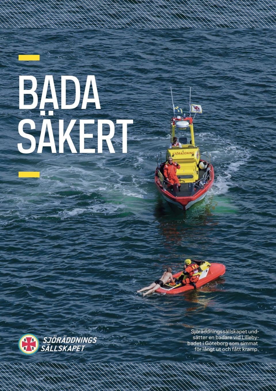 undsätter en badare vid