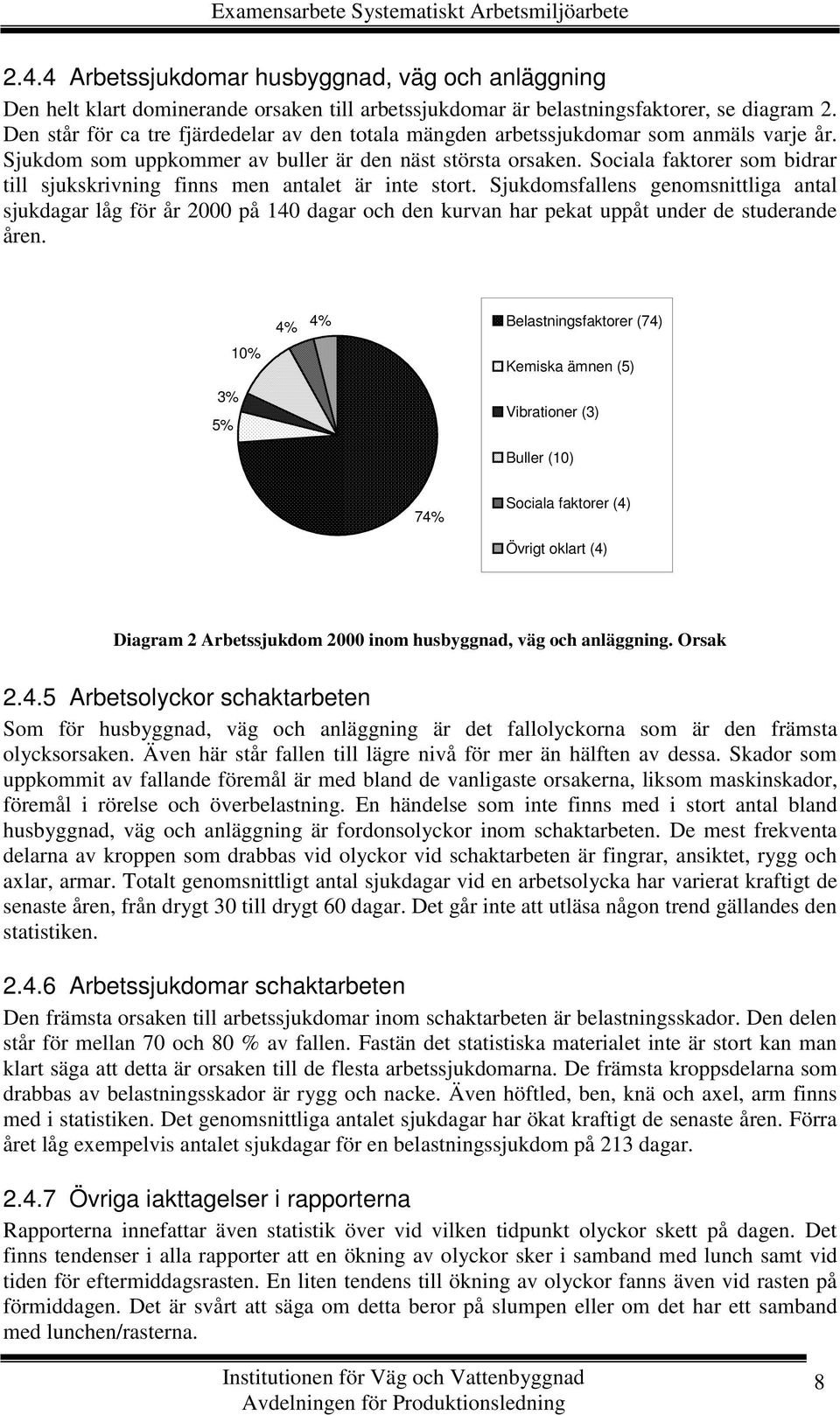 Sociala faktorer som bidrar till sjukskrivning finns men antalet är inte stort.