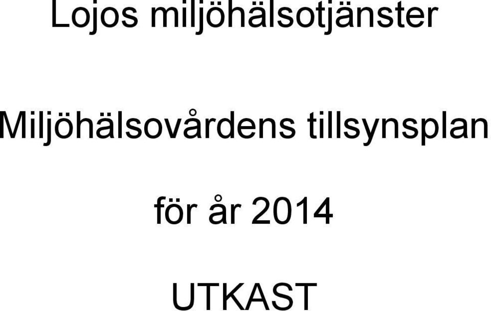 Miljöhälsovårdens