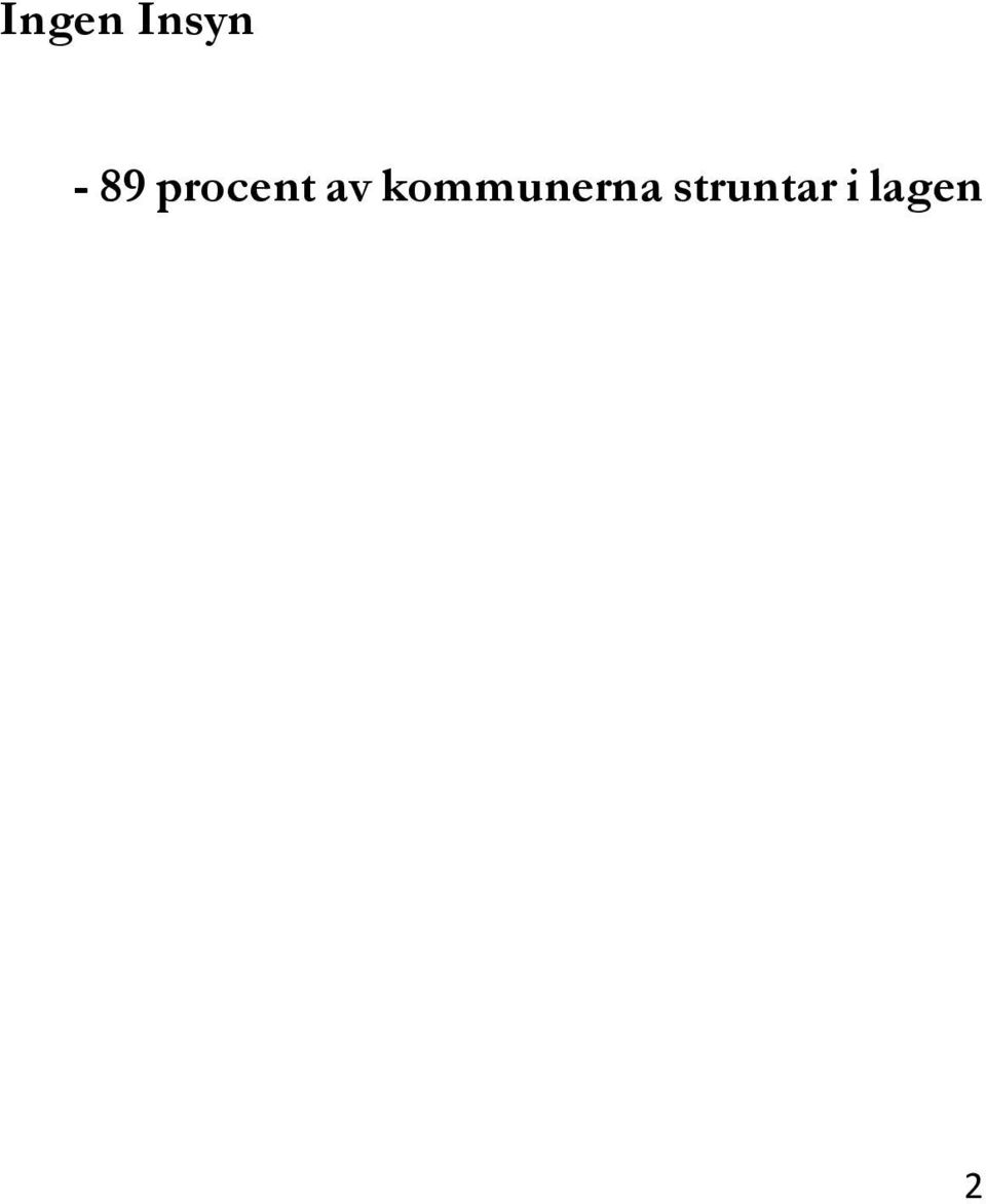 kommunerna
