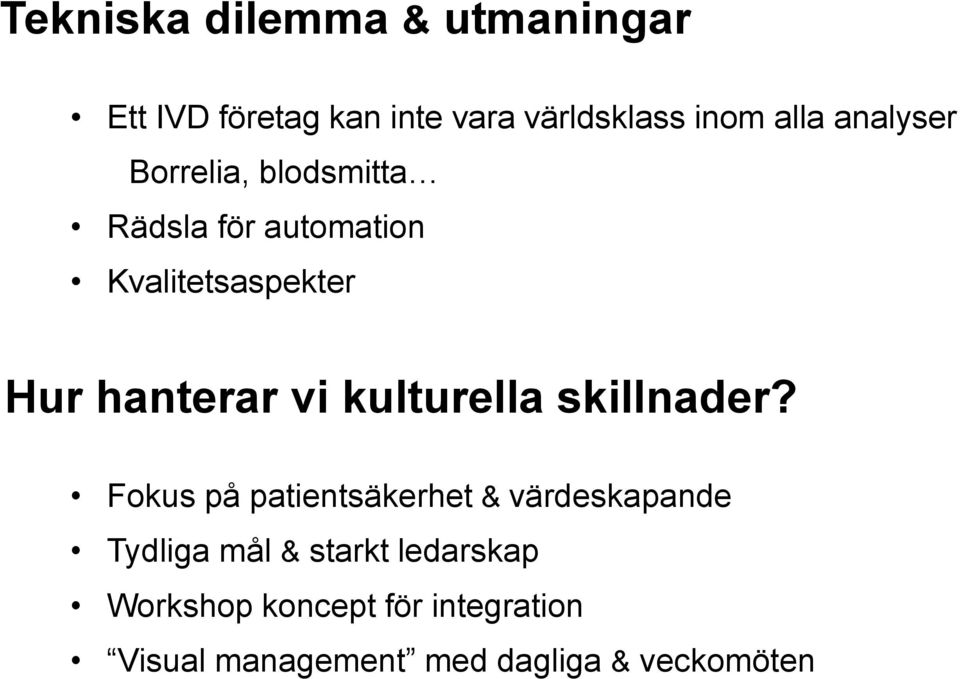 vi kulturella skillnader?