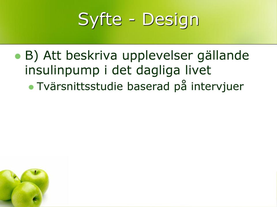 insulinpump i det dagliga