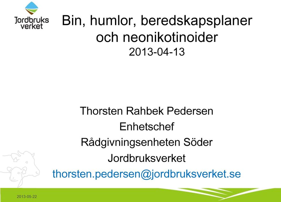 Pedersen Enhetschef Rådgivningsenheten
