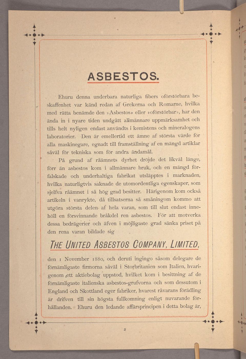 kom hvlket fabrker, ledan L/M/TED, så, ngngo asbestos-grufvorna eger kommo COMPANY, rut uppstod, talska markna, sg såväl aktebolag nämlgaste England 1880, ñrmorna nämlgaste gom äfv - egskaper,