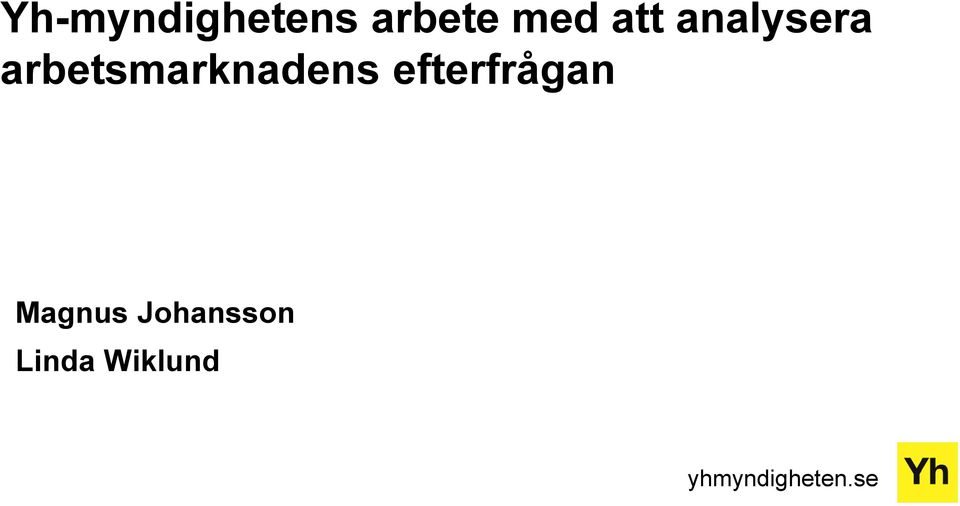 arbetsmarknadens