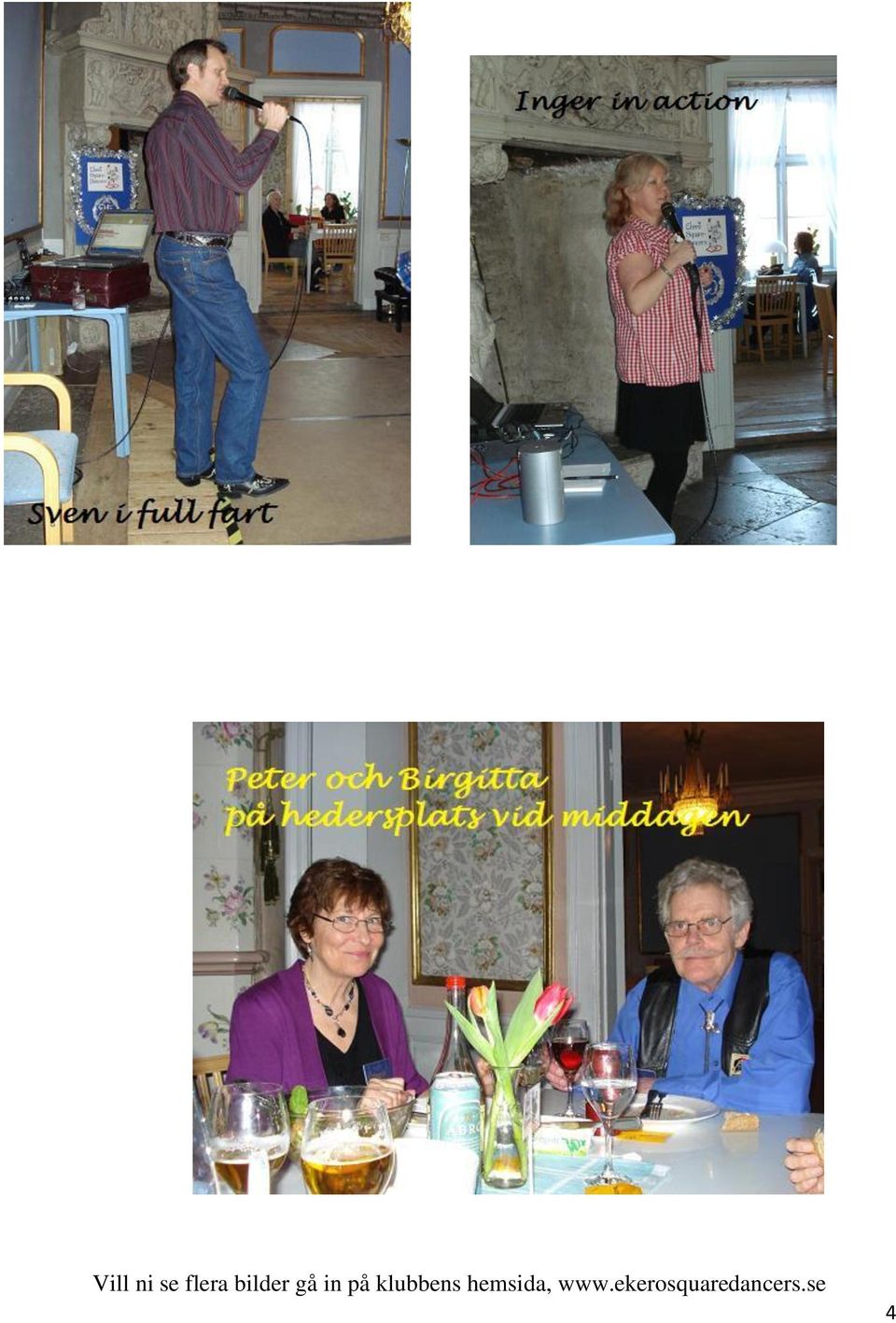 klubbens hemsida,