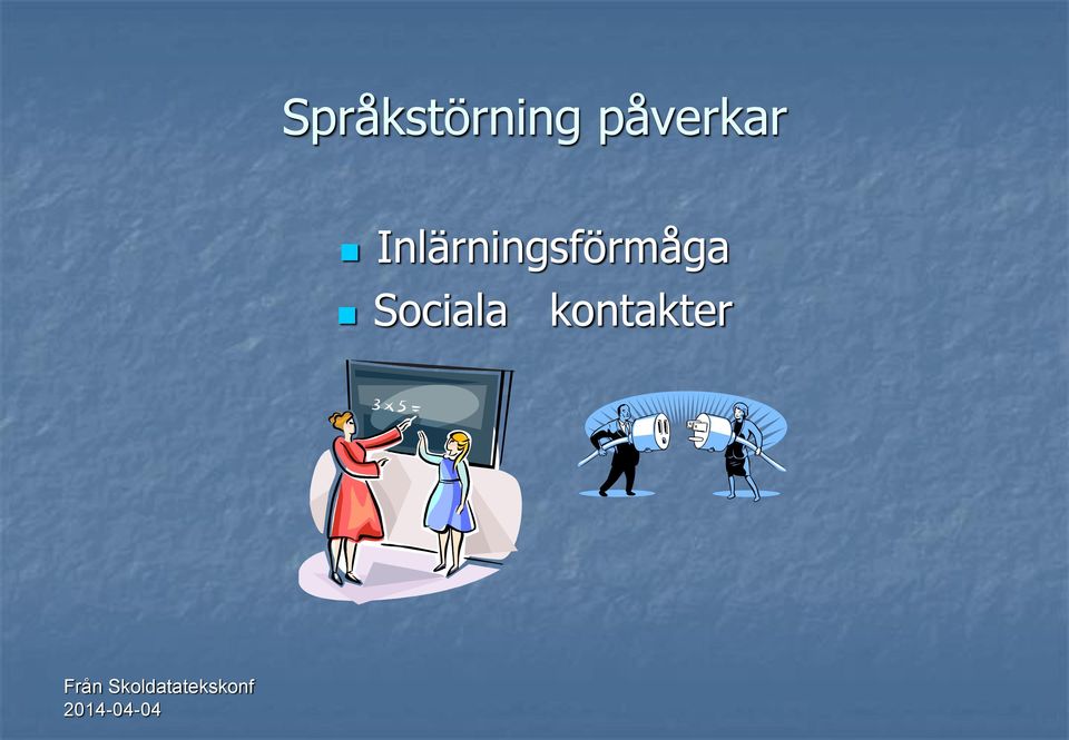 Sociala kontakter Från