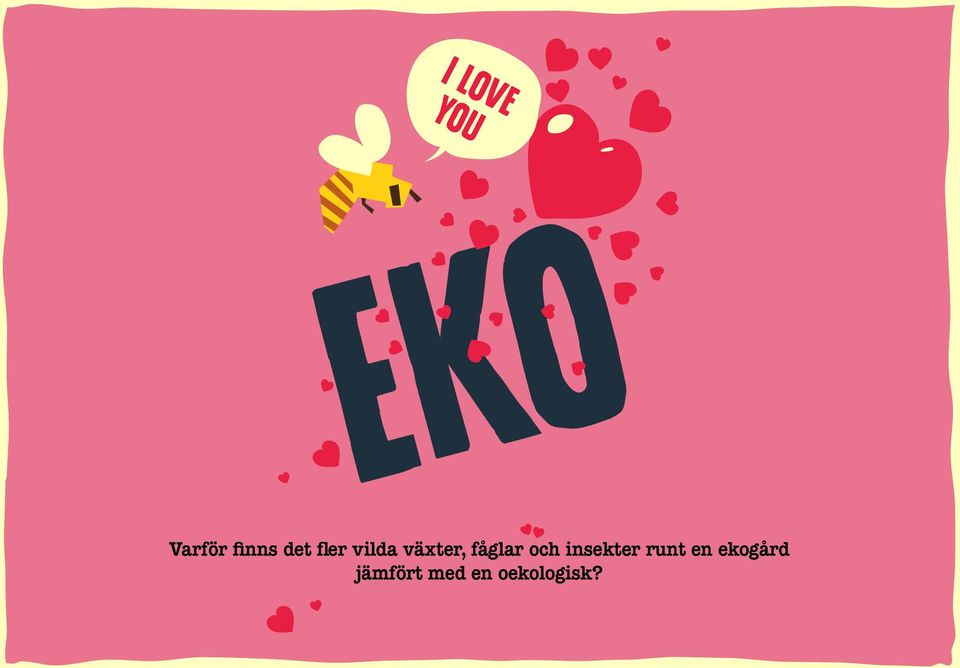 insekter runt en ekogård