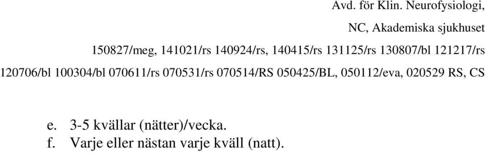 Varje eller
