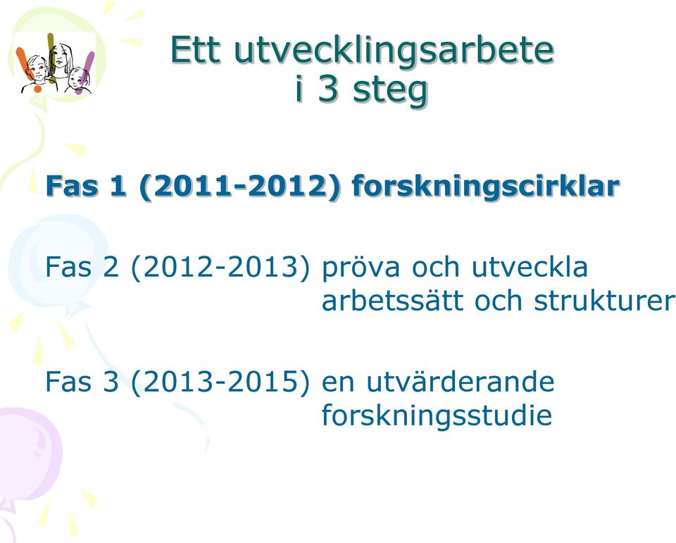 (2012-2013) pröva och utveckla arbetssätt