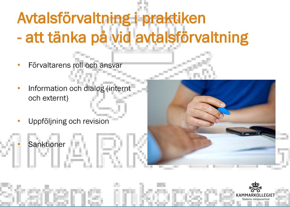 Information och dialog (internt och