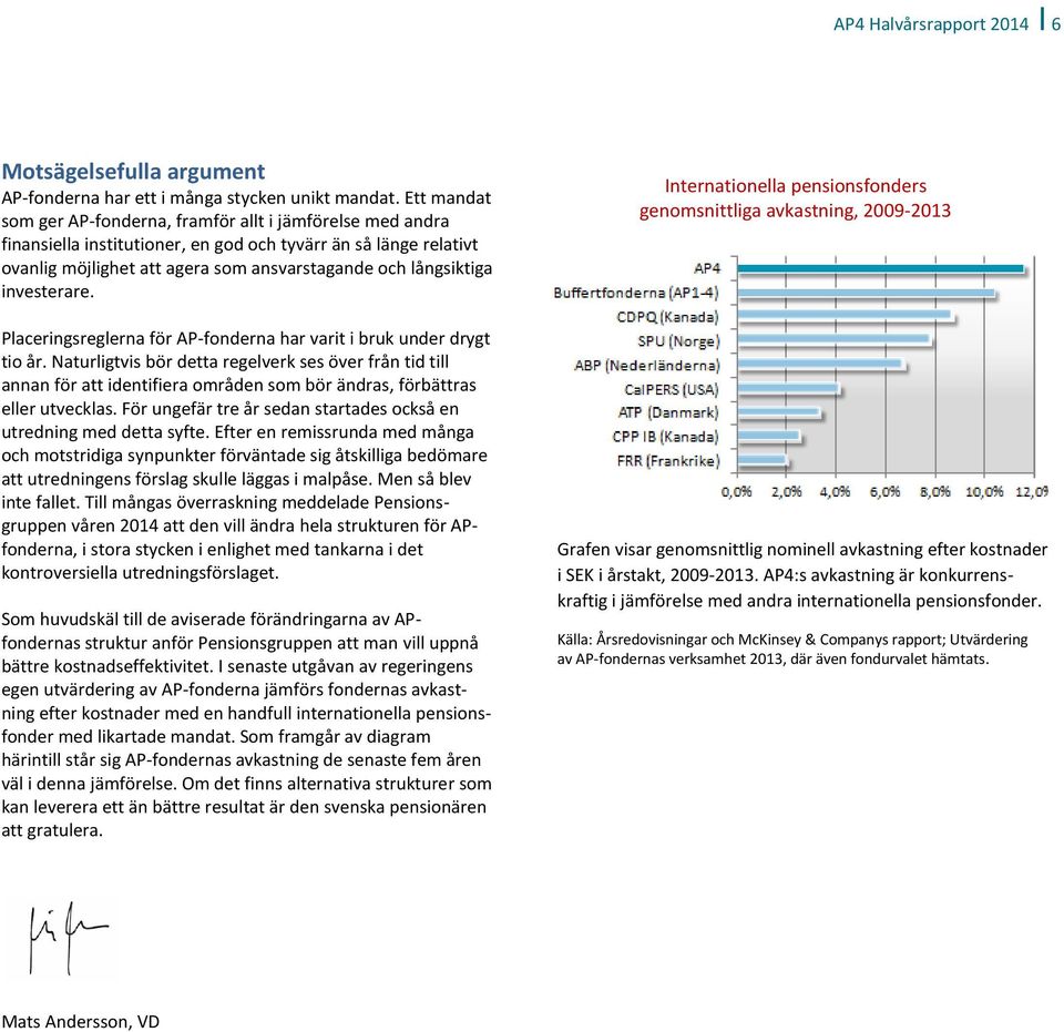 investerare. Placeringsreglerna för AP-fonderna har varit i bruk under drygt tio år.