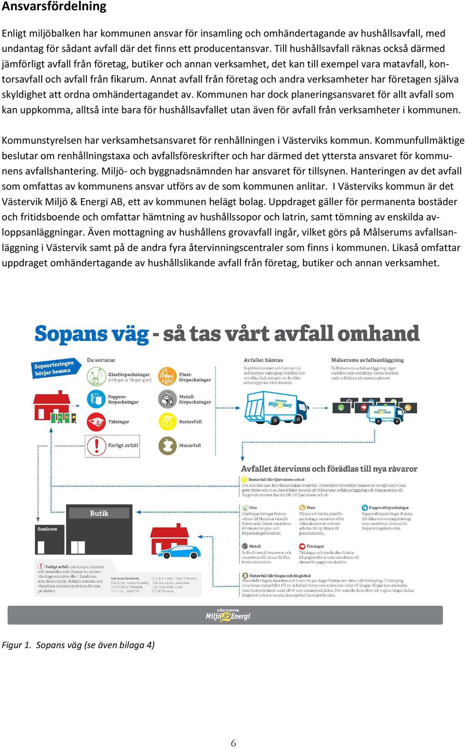 Annat avfall från företag och andra verksamheter har företagen själva skyldighet att ordna omhändertagandet av.