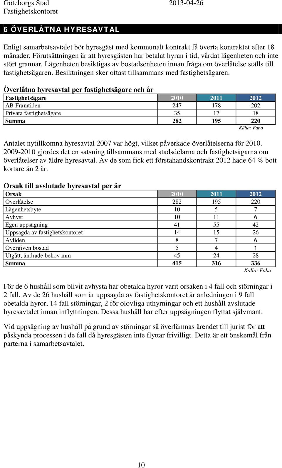 Besiktningen sker oftast tillsammans med fastighetsägaren.