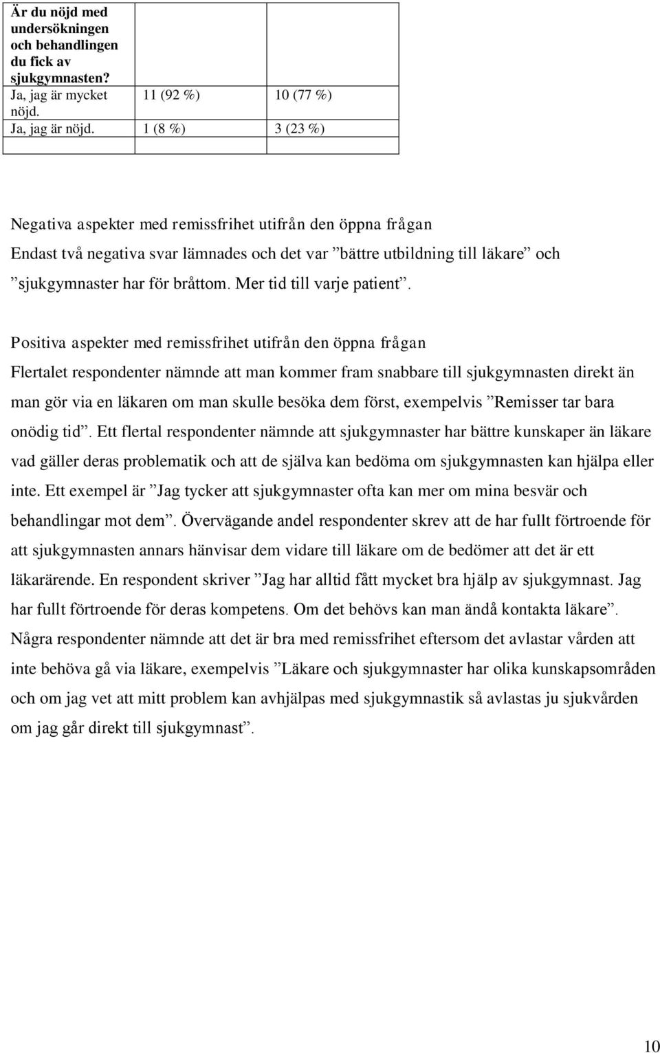 Mer tid till varje patient.