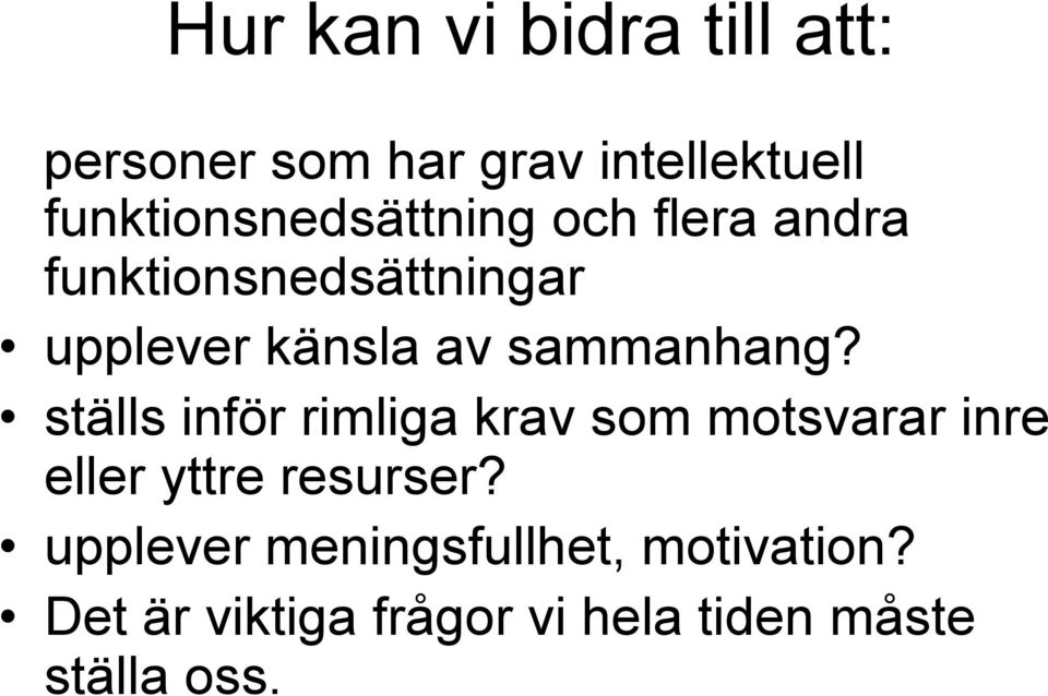 av sammanhang?