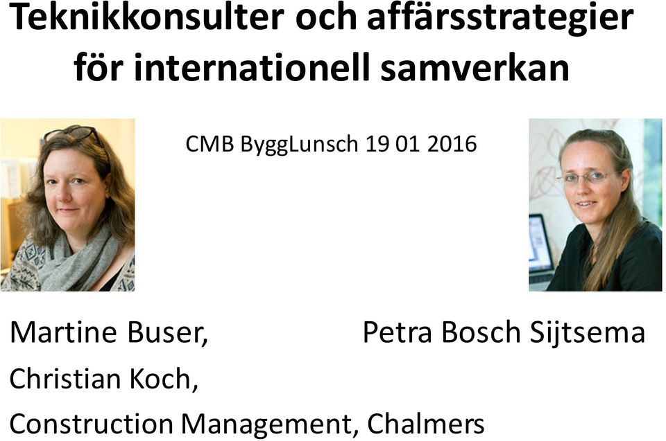 01 2016 Martine Buser, Petra Bosch Sijtsema