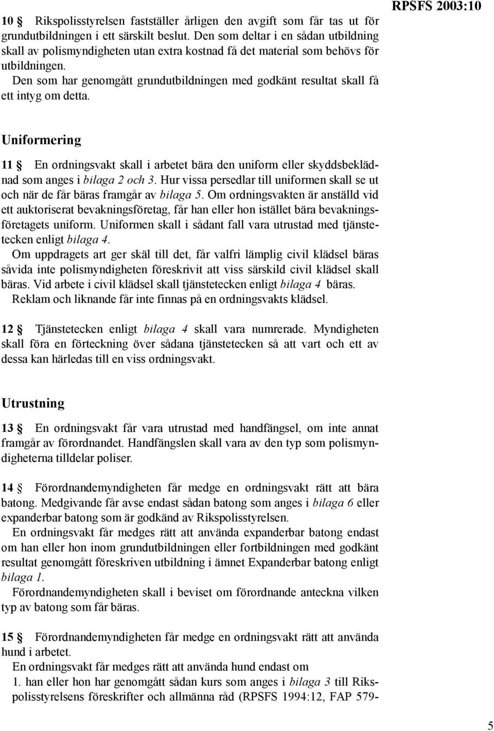 Rikspolisstyrelsens författningssamling - PDF Free Download