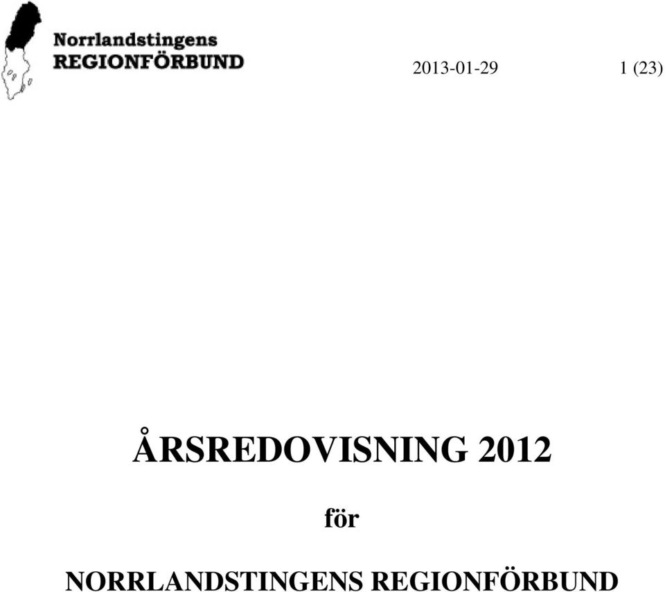 ÅRSREDOVISNING