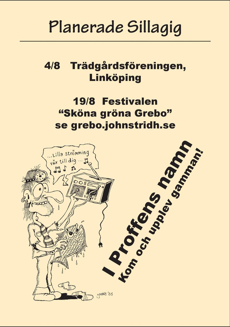 Festivalen Sköna gröna Grebo se grebo.