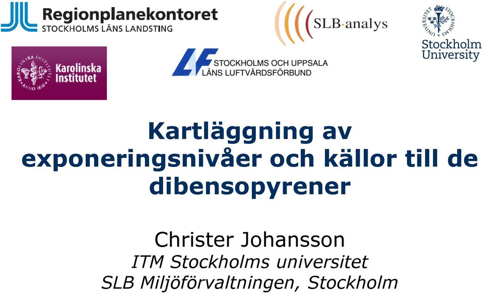 Christer Johansson ITM Stockholms