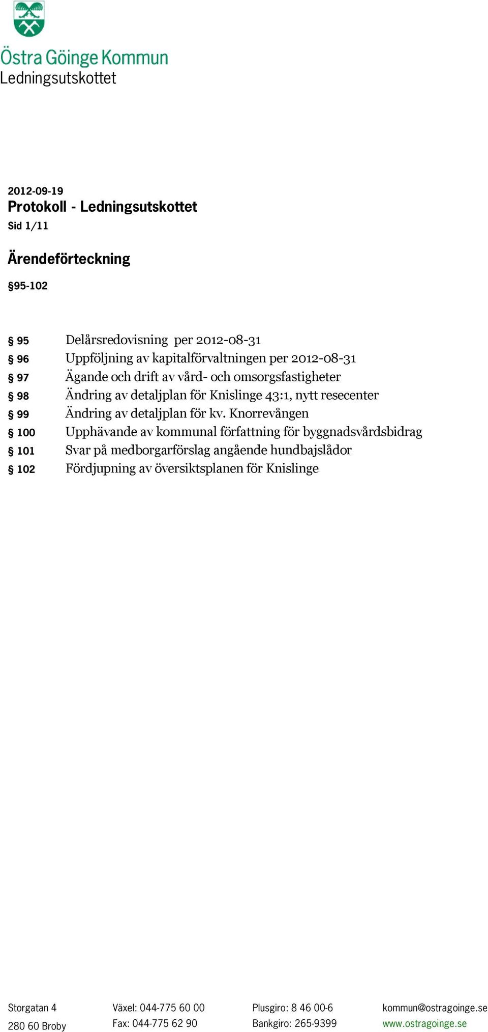 detaljplan för kv.