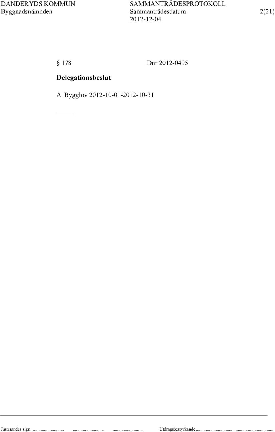 178 Dnr 2012-0495