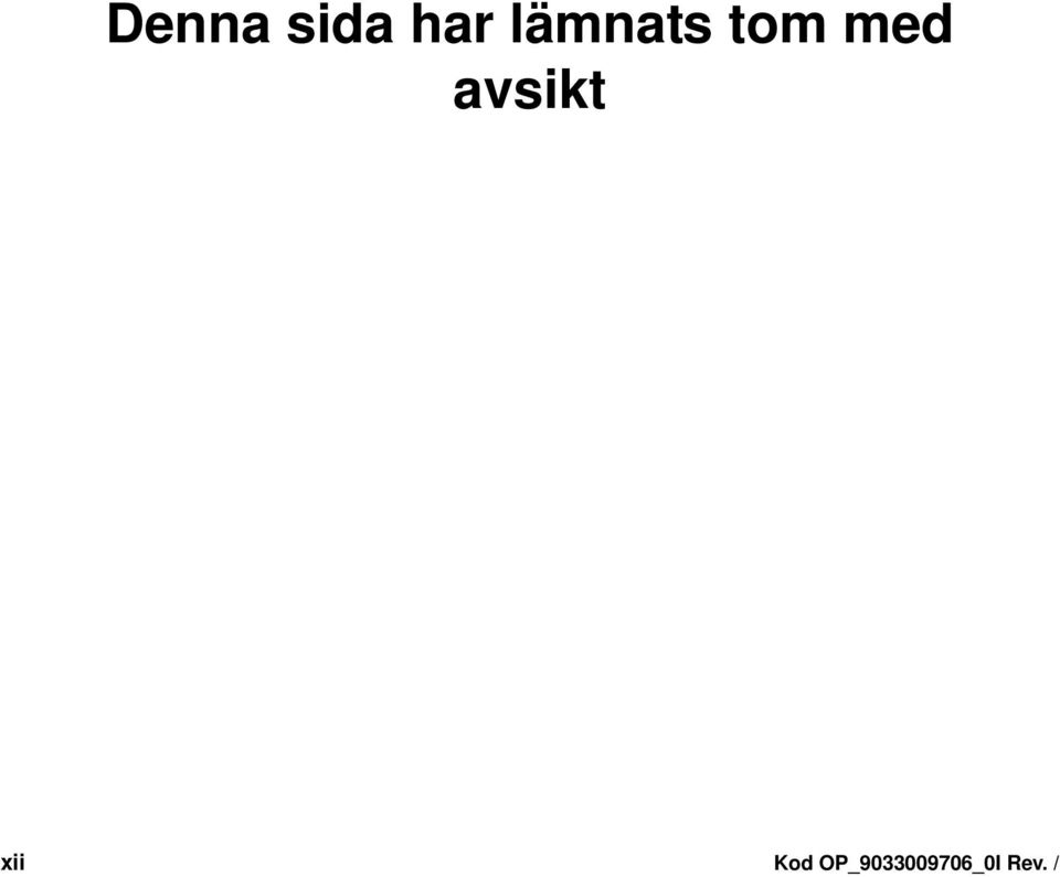 avsikt xii Kod