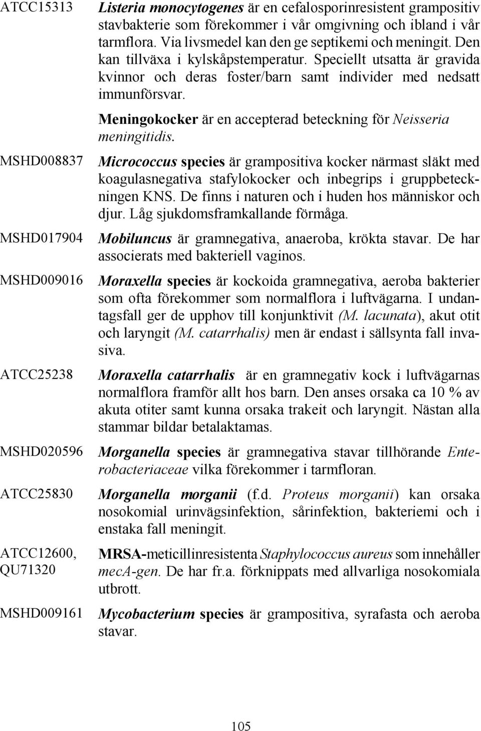 Speciellt utsatta är gravida kvinnor och deras foster/barn samt individer med nedsatt immunförsvar. Meningokocker är en accepterad beteckning för Neisseria meningitidis.