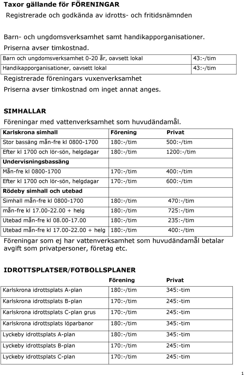 SIMHALLAR ar med vattenverksamhet som huvudändamål.