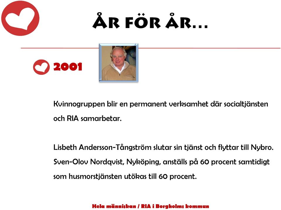 Lisbeth Andersson-Tångström slutar sin tjänst och flyttar till