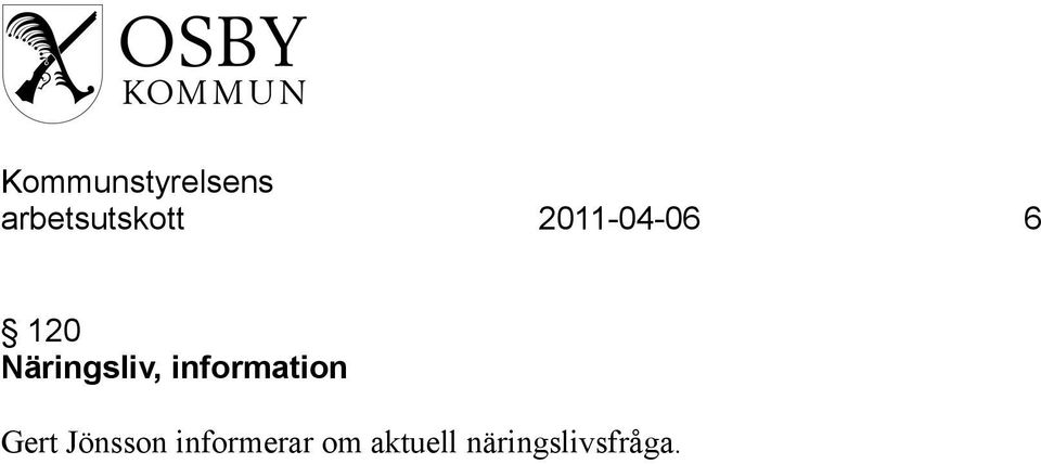 information Gert Jönsson