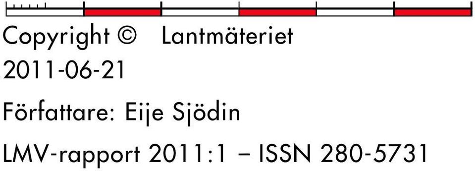 Eije Sjödin LMV-rapport