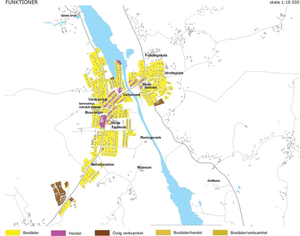 Bostäder/verksamhet Bostäder/handel Bostäder Övrig verksamhet Handel Bostäder/verksamhet