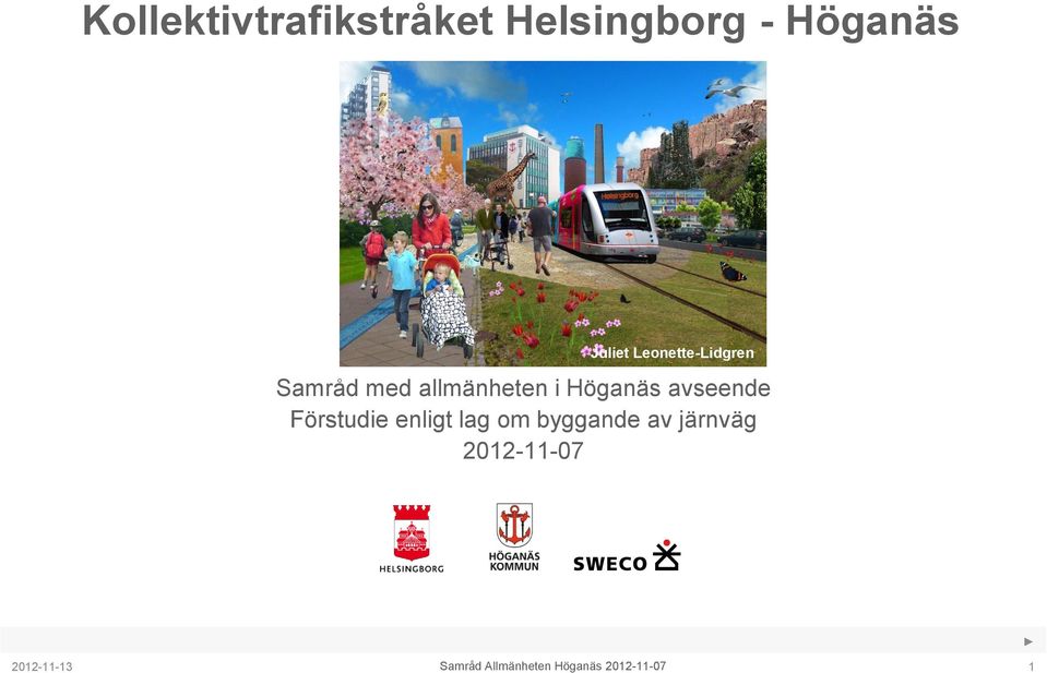 med allmänheten i Höganäs avseende