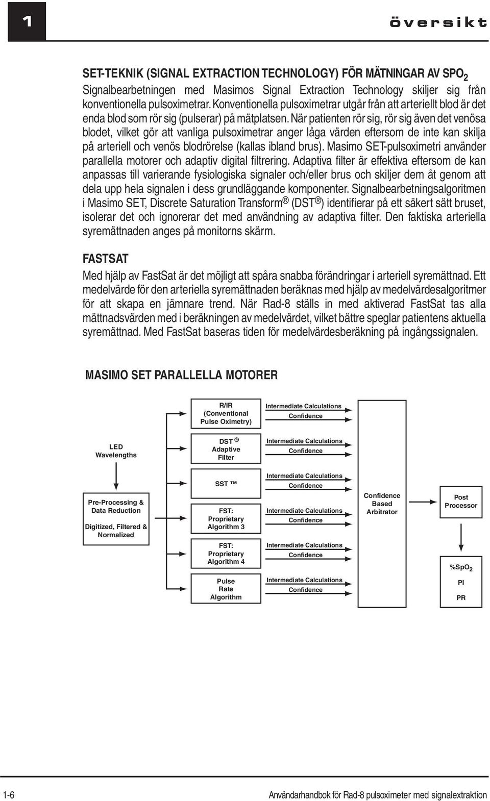 När patienten rör sig, rör sig även det venösa blodet, vilket gör att vanliga pulsoximetrar anger låga värden eftersom de inte kan skilja på arteriell och venös blodrörelse (kallas ibland brus).