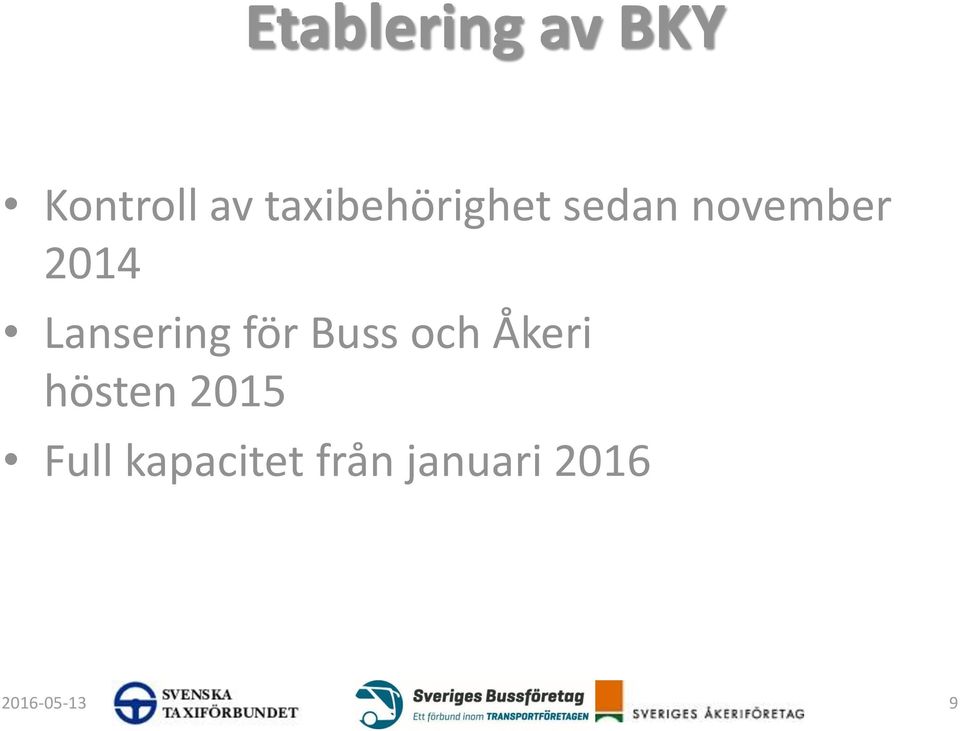 Lansering för Buss och Åkeri hösten
