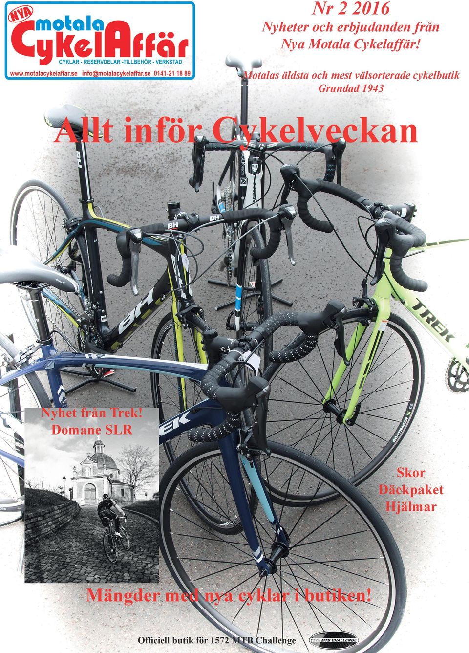 Motalas äldsta och mest välsorterade cykelbutik Grundad