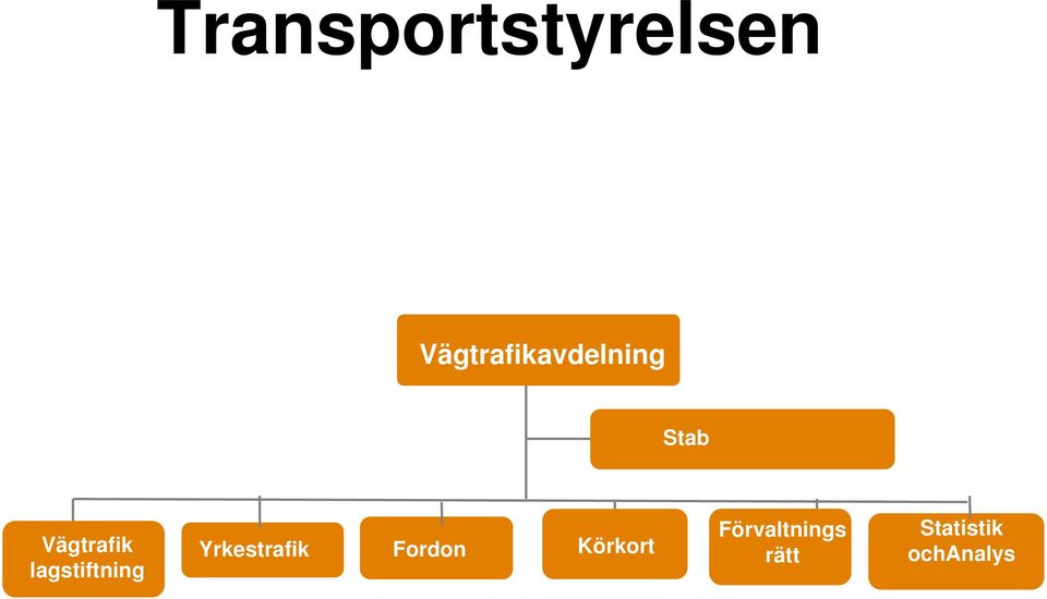 Vägtrafik lagstiftning