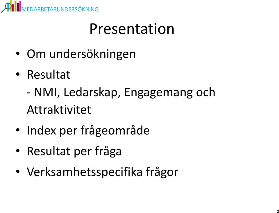 och Attraktivitet Index per